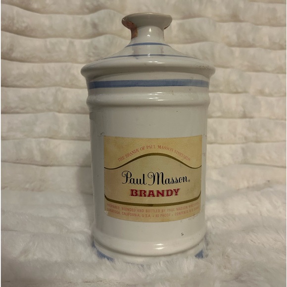Vintage Spirit Paul Masson Brandy “SPIRIT VINI VITIS” Wisconsin 1/5 Gal Decanter - Picture 2 of 5